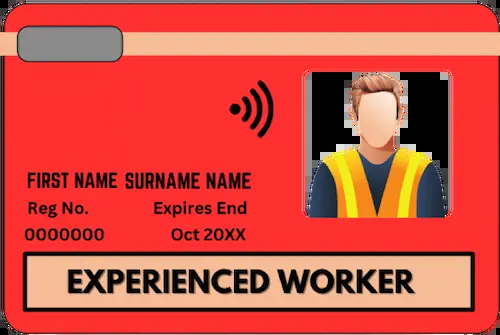 CSCS Experienced Worker Card