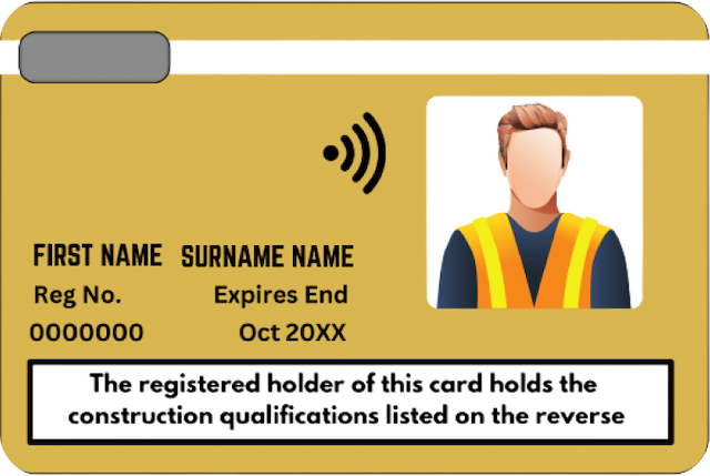 CSCS Gold Supervisor Card