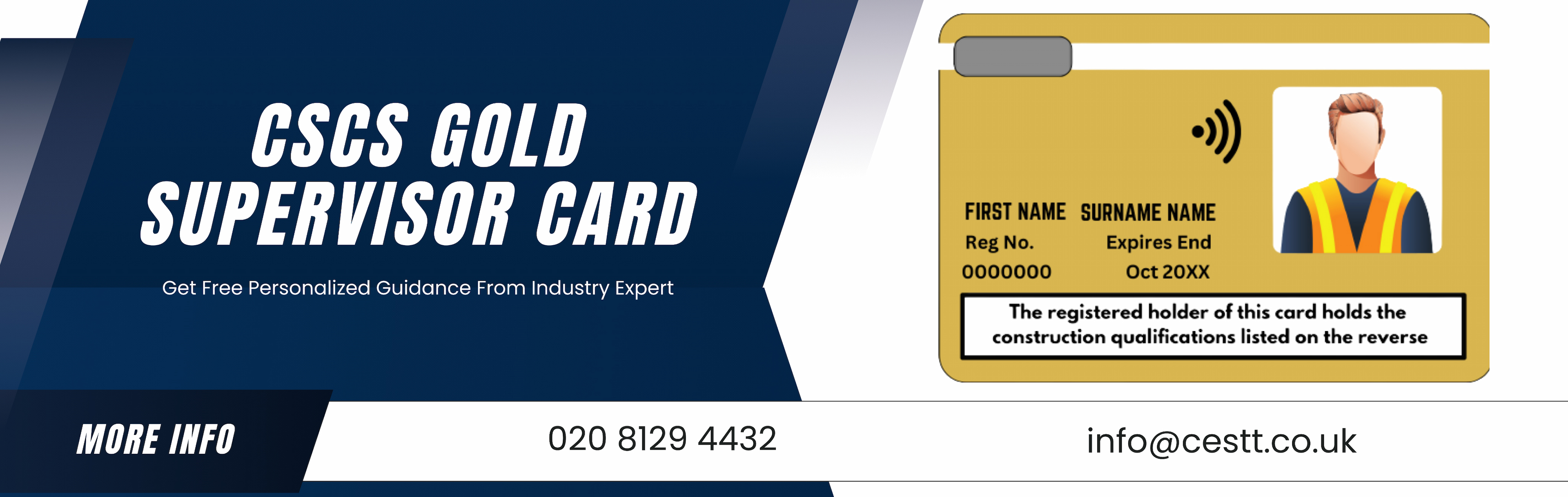 CSCS Gold Supervisor Card