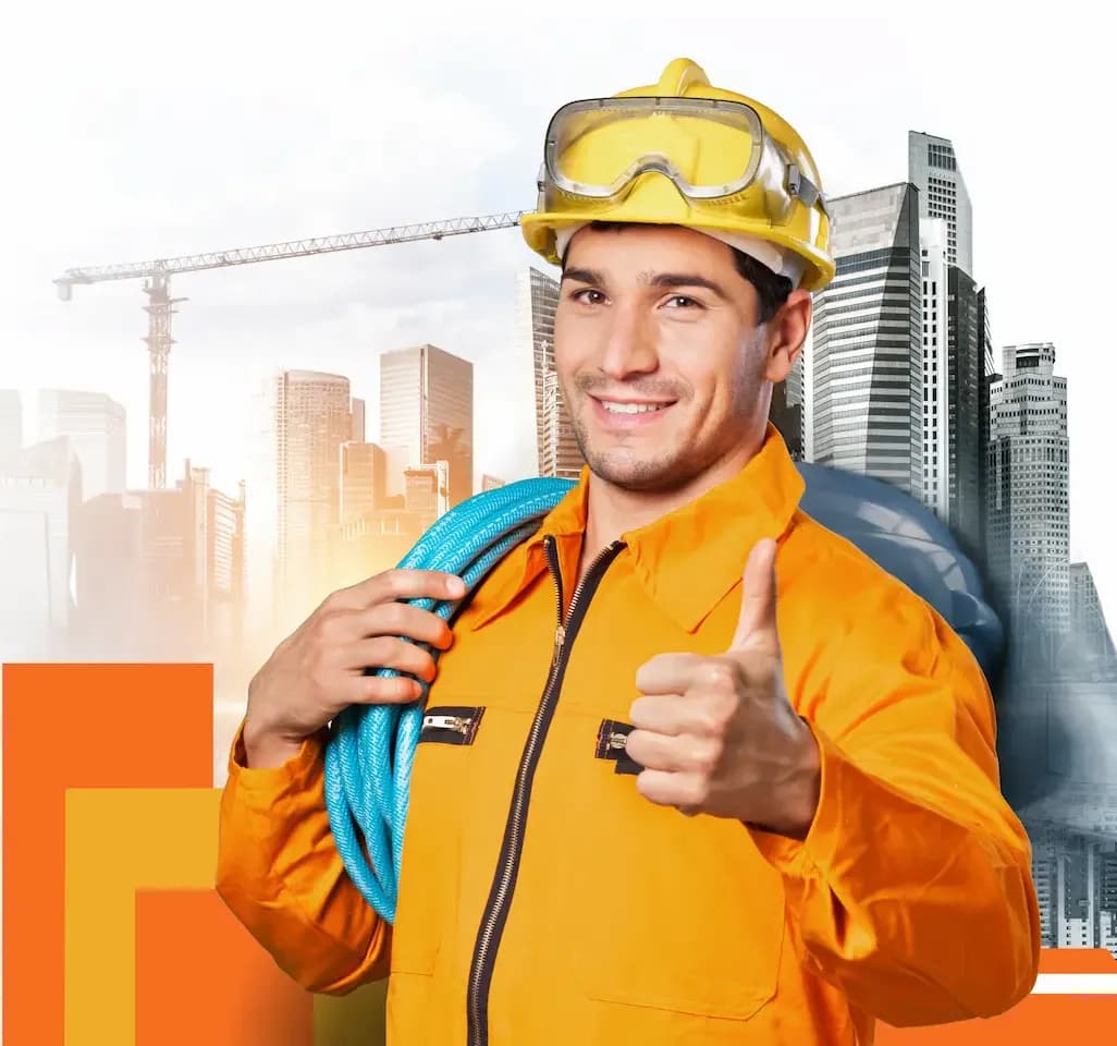 Construction Worker with CSCS Certification